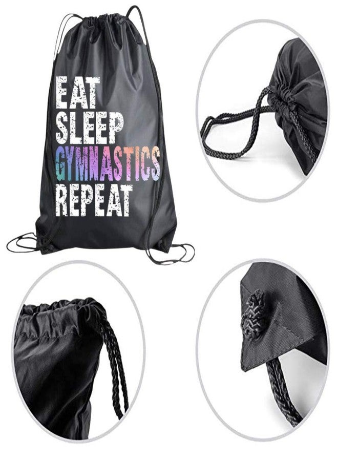 Sportybella Drawstring Bag – Backpack for Sports Lovers, Lightweight Cinch Sack for Girls, Gift for School, Sports & Travel (Gymnastics) - Image 2